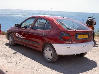Megane peinture Blanco